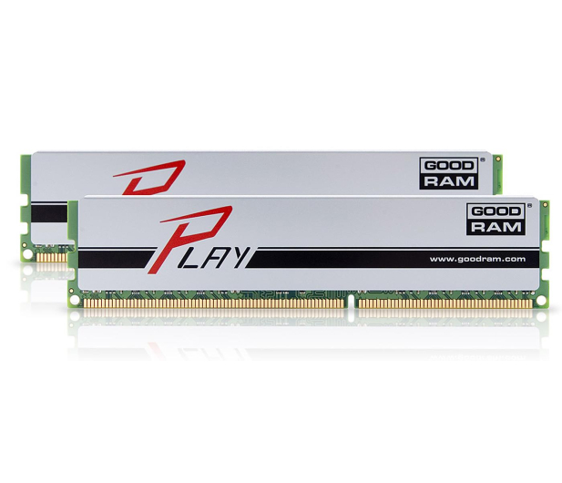 GOODRAM 8GB 1600MHz Play CL9 Srebrne (2x4096) - 156181 - zdjęcie